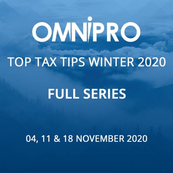 Top Tax Tips Winter 2020 Full Series